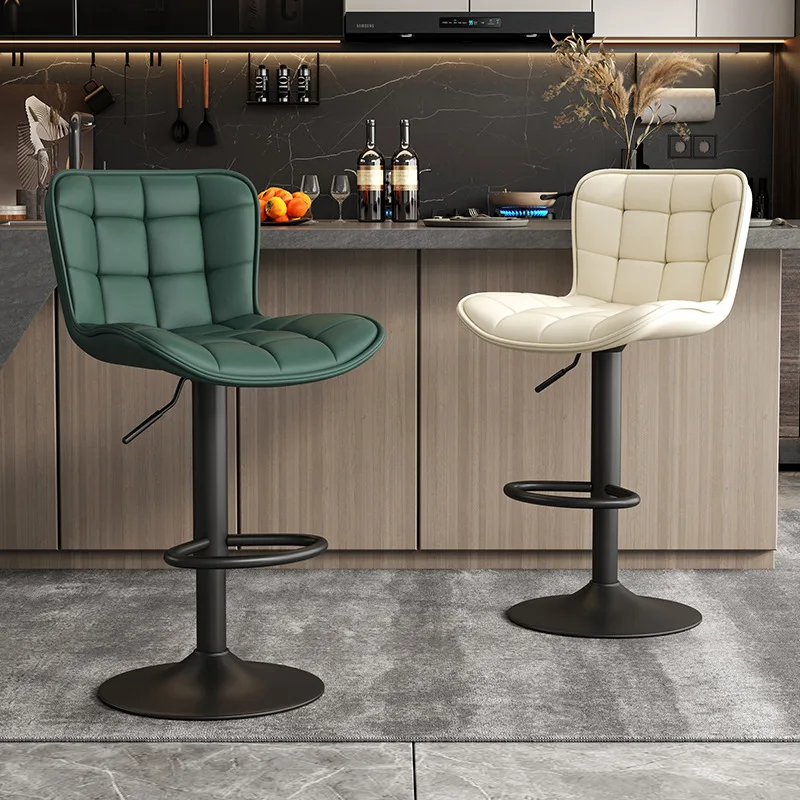 Modern Bar Stool Swivel Adjustable Bar Chair Luxury Metal Counter Stool Kitchen Island Commercial Front Desk
Modern Bar Stool Swivel Adjustable Bar Chair Luxury Metal Counter Stool Kitchen Island Commercial Front Desk