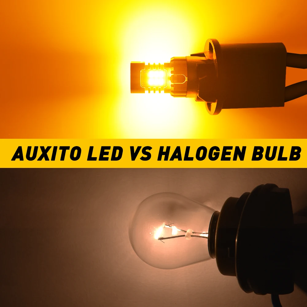 AUXITO 2Pcs No Hyper Flash 1156 BA15S P21W T20 7440 W21W T25 3157 LED Bulb Turn Signal Light Lamp Amber Yellow Canbus Error Free
AUXITO 2Pcs No Hyper Flash 1156 BA15S P21W T20 7440 W21W T25 3157 LED Bulb Turn Signal Light Lamp Amber Yellow Canbus Error Free