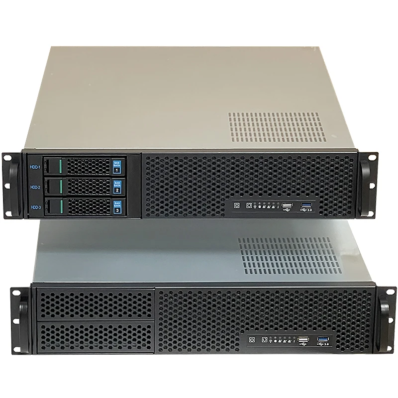Hot Sale 2U 19 Inch 9 HDD Bit 3-Bay Hot Swappable SIndustrial Server Chassis Enterprise Computer Pc case Depth 550mm
Hot Sale 2U 19 Inch 9 HDD Bit 3-Bay Hot Swappable SIndustrial Server Chassis Enterprise Computer Pc case Depth 550mm