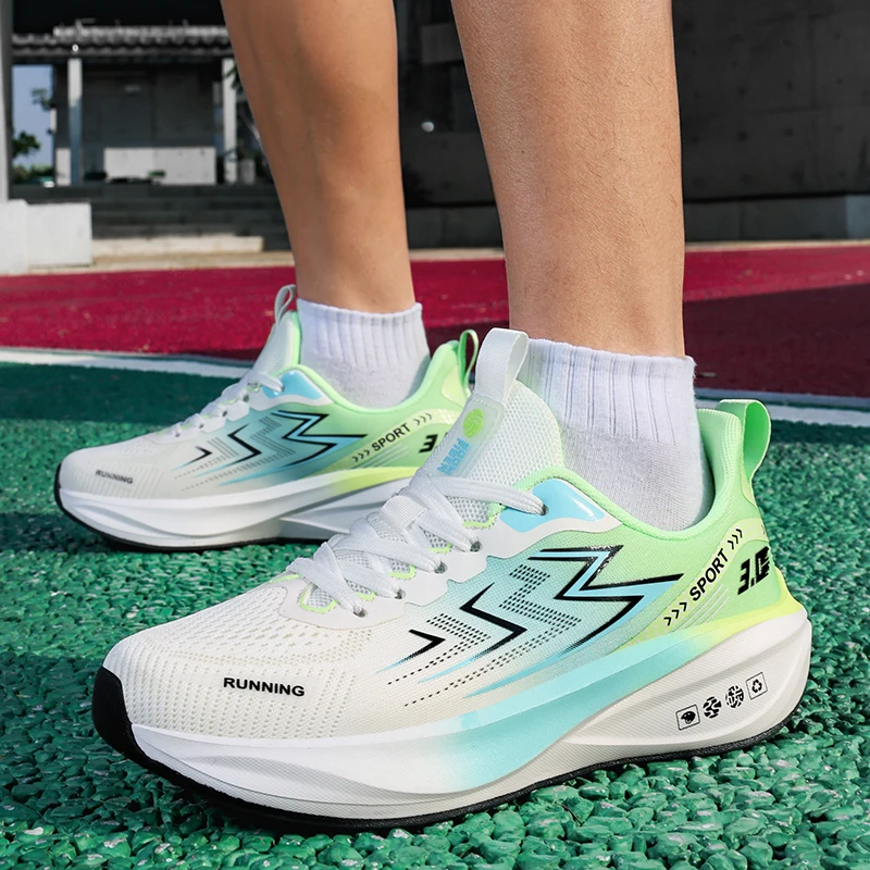 Men's Shoes Breathable All-match Mesh Shoes Sports Carbon plateShoes Women All-match Wear-resistant Running Shoes for Men
Men's Shoes Breathable All-match Mesh Shoes Sports Carbon plateShoes Women All-match Wear-resistant Running Shoes for Men