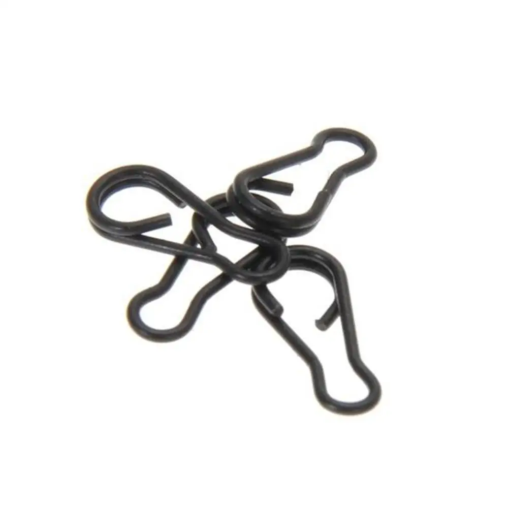 100 Pcs Anglers Clip Carp Fishing Clips Swivels Hook Snaps Bass Rigs Secure Strong Carp Fishing Accessories
100 Pcs Anglers Clip Carp Fishing Clips Swivels Hook Snaps Bass Rigs Secure Strong Carp Fishing Accessories