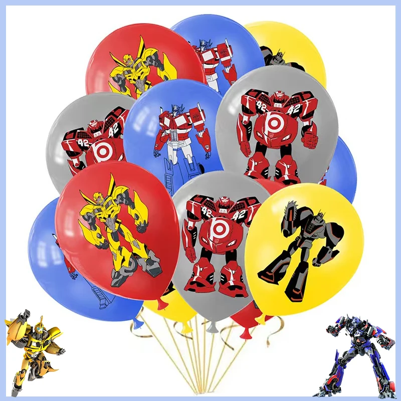 Cool Transformers Character Printed Balloons Multiple Styles Robot Party Balloon Kids Boys Birthday Party Background Decorations
Cool Transformers Character Printed Balloons Multiple Styles Robot Party Balloon Kids Boys Birthday Party Background Decorations