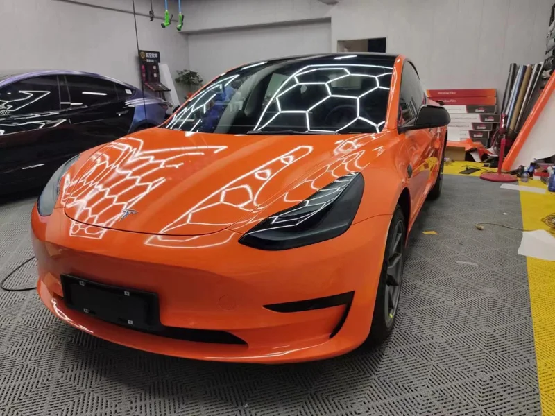 Glossy Crystal Orange Vinyl Film Gloss Car Wrap Roll Air Bubble Free For Whole Car Decal Wrapping
Glossy Crystal Orange Vinyl Film Gloss Car Wrap Roll Air Bubble Free For Whole Car Decal Wrapping