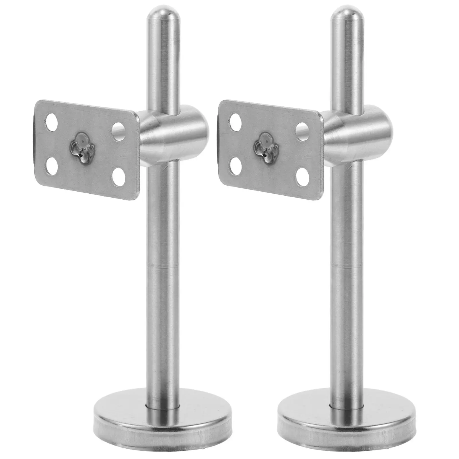 2Pcs Heavy Duty Adjustable Handrail Brackets Stainless Steel Wall Mounted Supports for Staircase Handrail Wall Fasteners
2Pcs Heavy Duty Adjustable Handrail Brackets Stainless Steel Wall Mounted Supports for Staircase Handrail Wall Fasteners