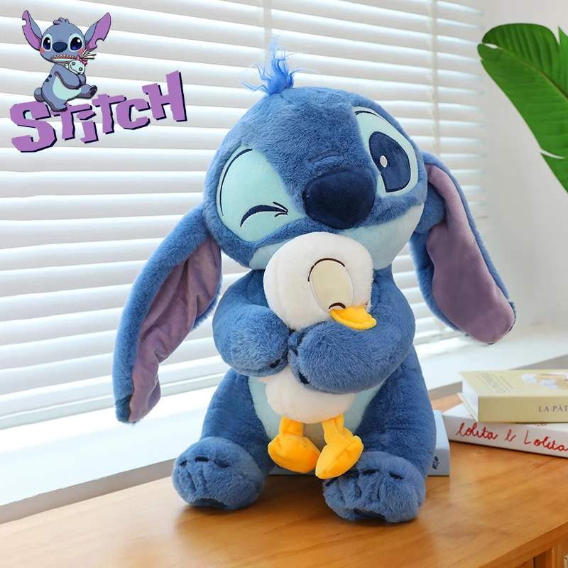 Disney Stitch Cartoon Plush Doll Toys Hug Donald Duck Soft Stuffed Dolls Plush Pillow Appease Toys Birthday Gift for Boys Girls
Disney Stitch Cartoon Plush Doll Toys Hug Donald Duck Soft Stuffed Dolls Plush Pillow Appease Toys Birthday Gift for Boys Girls