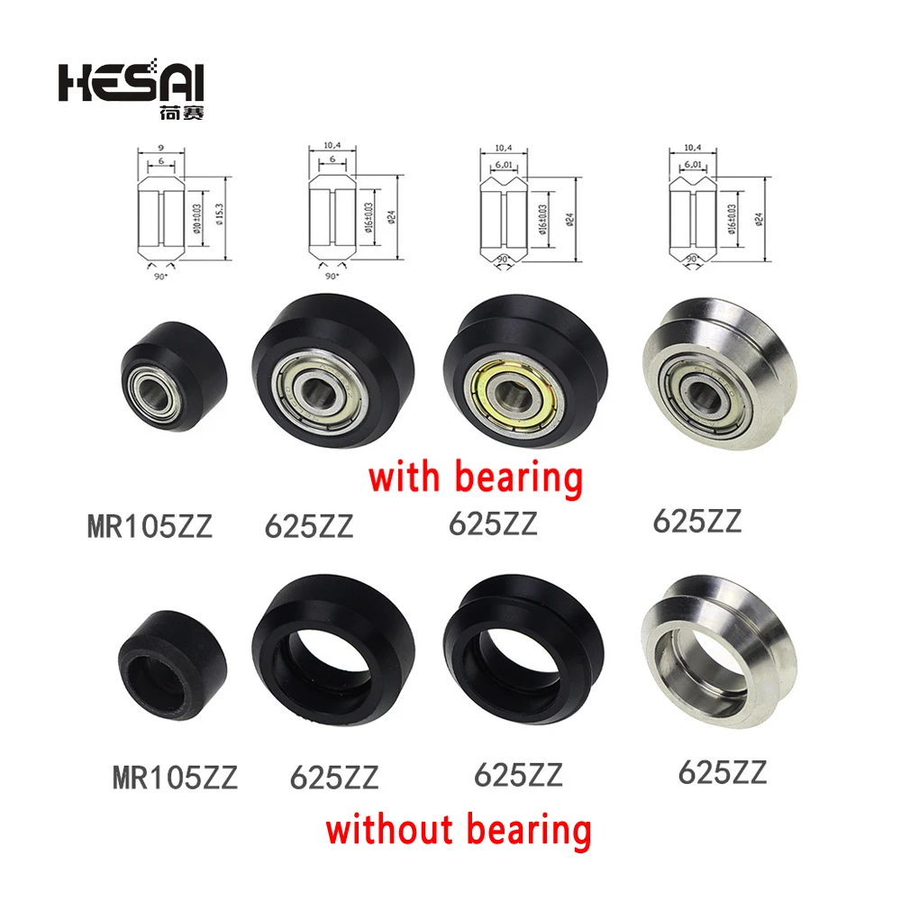 1PCS 3D CNC Openbuilds Wheel 3D Printer Parts Plastic With Bearing Idler Pulley Gear Perlin Wheel Ender 3D Printer
1PCS 3D CNC Openbuilds Wheel 3D Printer Parts Plastic With Bearing Idler Pulley Gear Perlin Wheel Ender 3D Printer