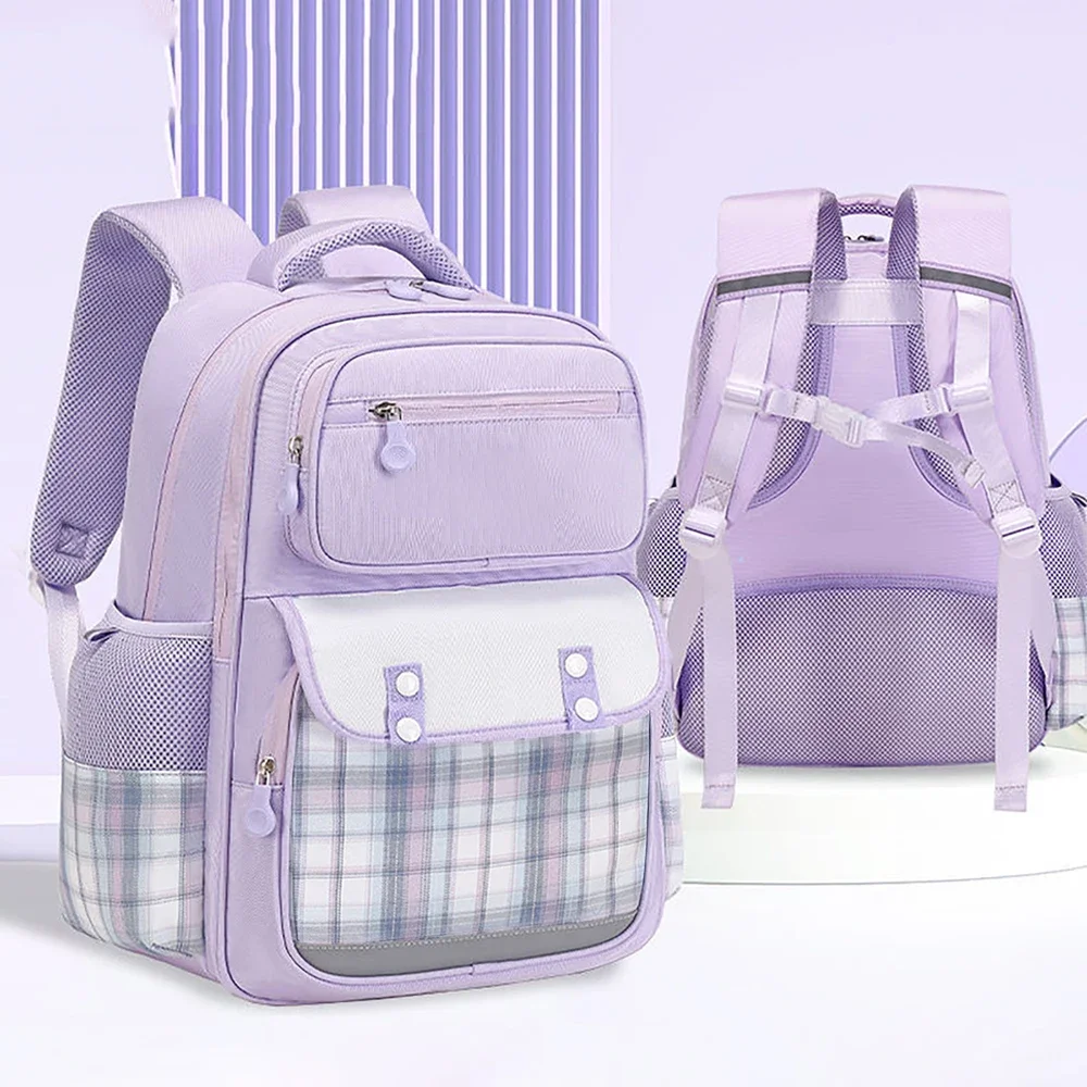 Children Backpack Schoolbag Student Bag Satchel Protecting The Spine Large Capacity Reflective Stripe Book Bags for Girls Boys
Children Backpack Schoolbag Student Bag Satchel Protecting The Spine Large Capacity Reflective Stripe Book Bags for Girls Boys