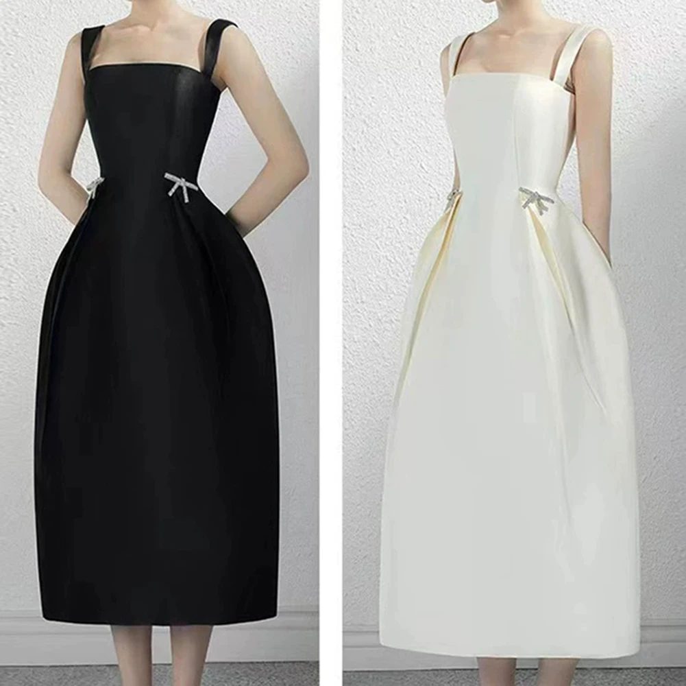 Vietnamese niche design women's clothing 2025 summer new suspender solid color dress tube top dress-GZXX707 
Vietnamese niche design women's clothing 2025 summer new suspender solid color dress tube top dress-GZXX707
