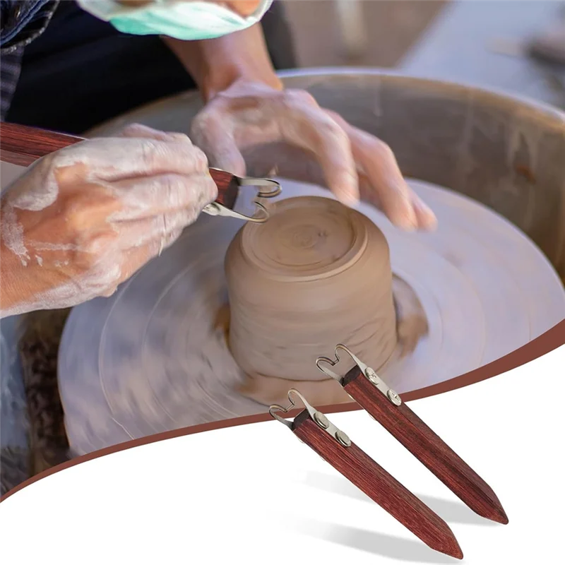 Ultra Pottery Foot Shaper, Crafts Model Making Pottery Trimming Sculpting Tool DIY Sculpting Pottery Tool Bottom Shaping
Ultra Pottery Foot Shaper, Crafts Model Making Pottery Trimming Sculpting Tool DIY Sculpting Pottery Tool Bottom Shaping