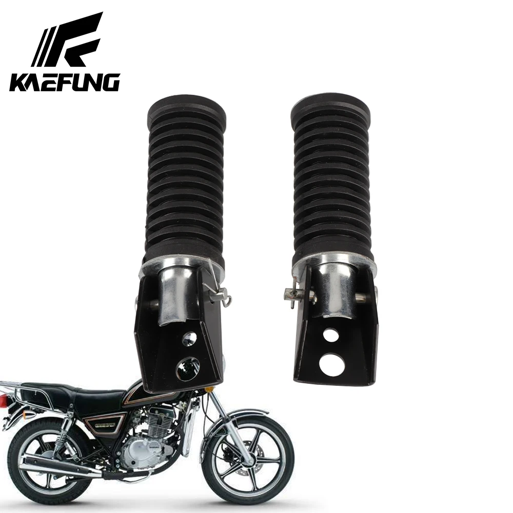 Universal Motorcycle Front Rear Footrests Motorcycle Foot Pegs For Suzuki GS125 GN125 Motocross Moto Accessories FootPeg Pedals
Universal Motorcycle Front Rear Footrests Motorcycle Foot Pegs For Suzuki GS125 GN125 Motocross Moto Accessories FootPeg Pedals