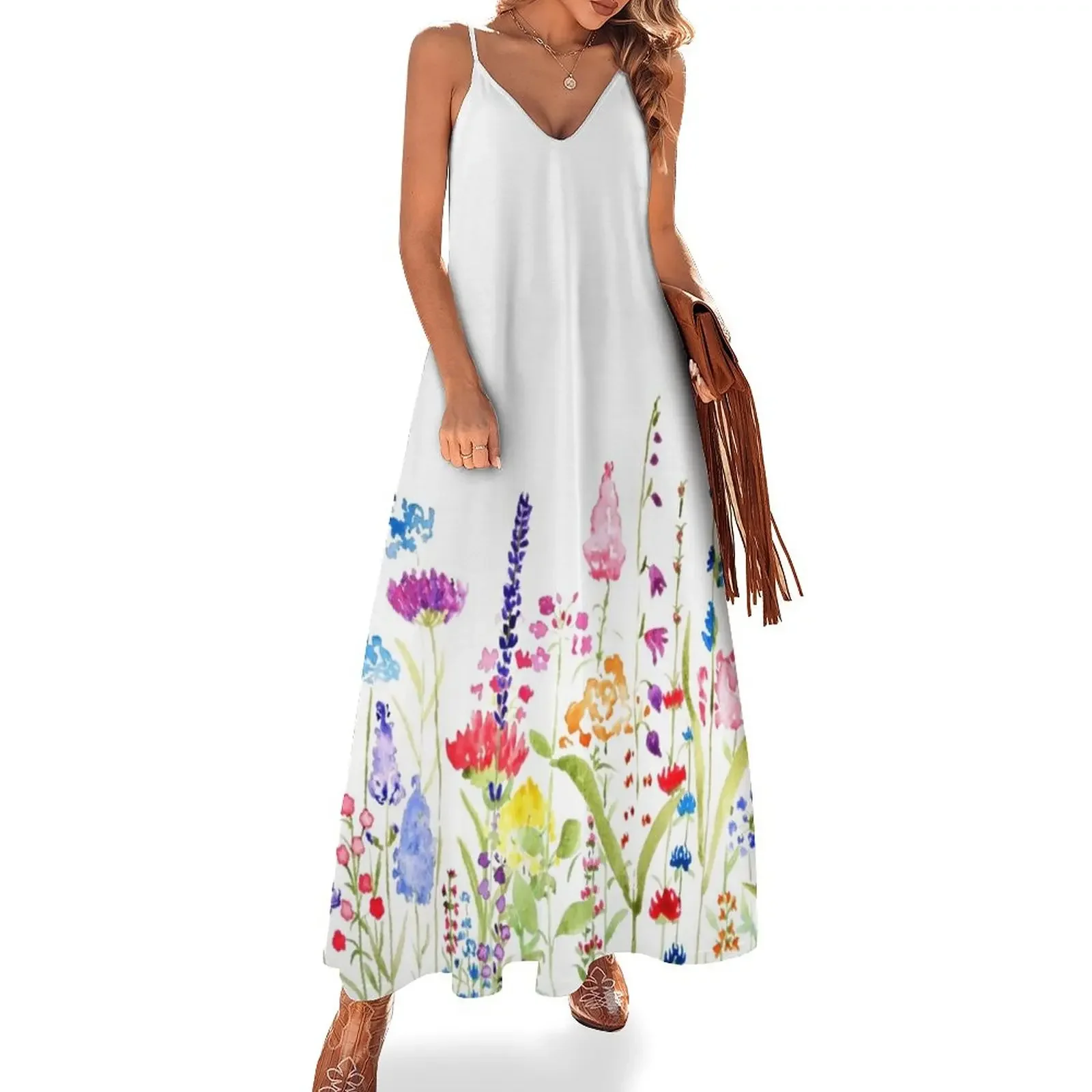 colorful wild flower field Sleeveless Dress evening dresses ladies chic and elegant evening dress Dress
colorful wild flower field Sleeveless Dress evening dresses ladies chic and elegant evening dress Dress