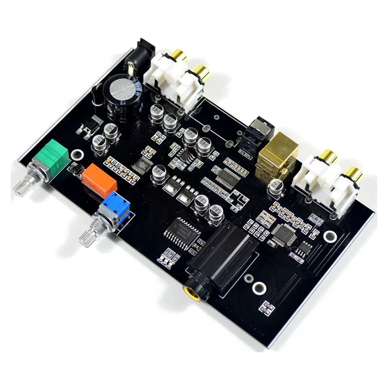 PCM5100 Fiber Optic USB Decoder Board Digital To Analog Converter 96KHZ For PC TV Amplifier
PCM5100 Fiber Optic USB Decoder Board Digital To Analog Converter 96KHZ For PC TV Amplifier