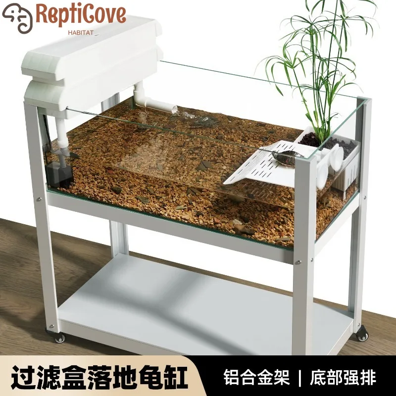 Резервуар для черепах с дренажной системой, амфибийное экологическое обитания растений, большой ящик для разведения домашних черепах с циркуляцией
Резервуар для черепах с дренажной системой, амфибийное экологическое обитания растений, большой ящик для разведения домашних черепах с циркуляцией