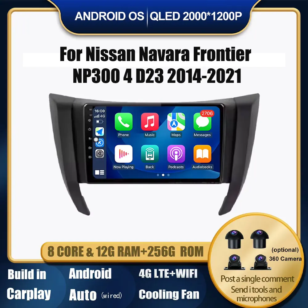 9 inch Android 14 For Nissan Navara Frontier NP300 4 D23 2014-2021 Carplay Car Radio Multimedia Player Autoradio Stereo NO 2din
9 inch Android 14 For Nissan Navara Frontier NP300 4 D23 2014-2021 Carplay Car Radio Multimedia Player Autoradio Stereo NO 2din