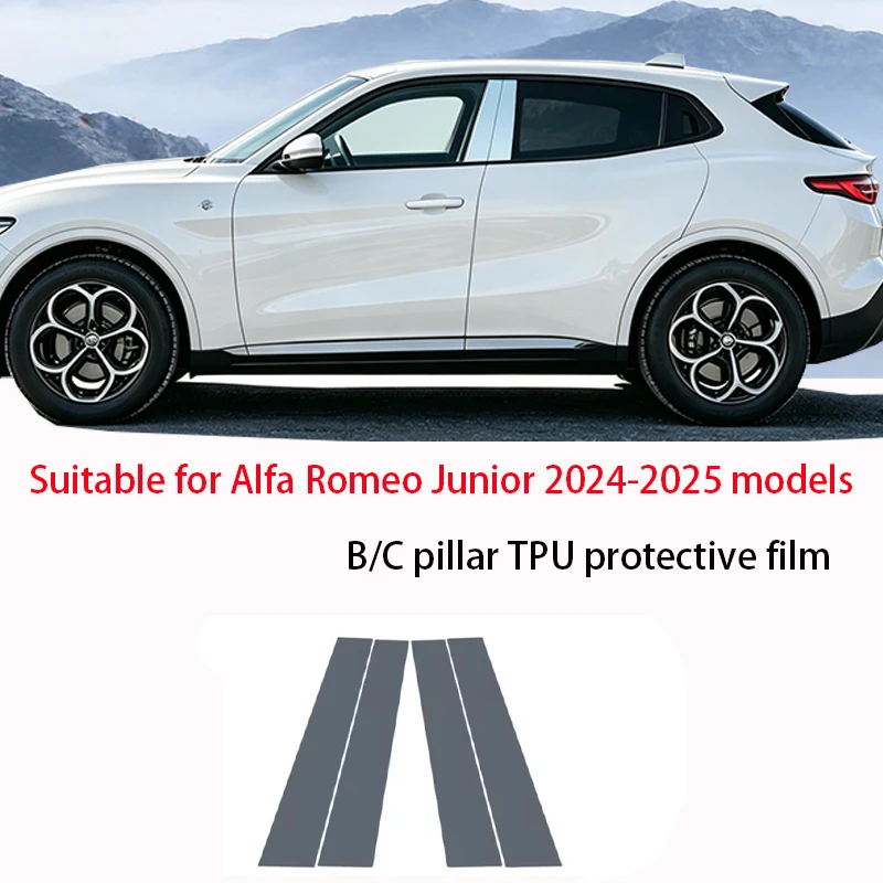 Fit For Alfa Romeo Junior 2024-2025 BC Pillar TPU Film Transparent Matte Black Anti Scratch Anti Fingerprint Soft Ethylene Door
Fit For Alfa Romeo Junior 2024-2025 BC Pillar TPU Film Transparent Matte Black Anti Scratch Anti Fingerprint Soft Ethylene Door