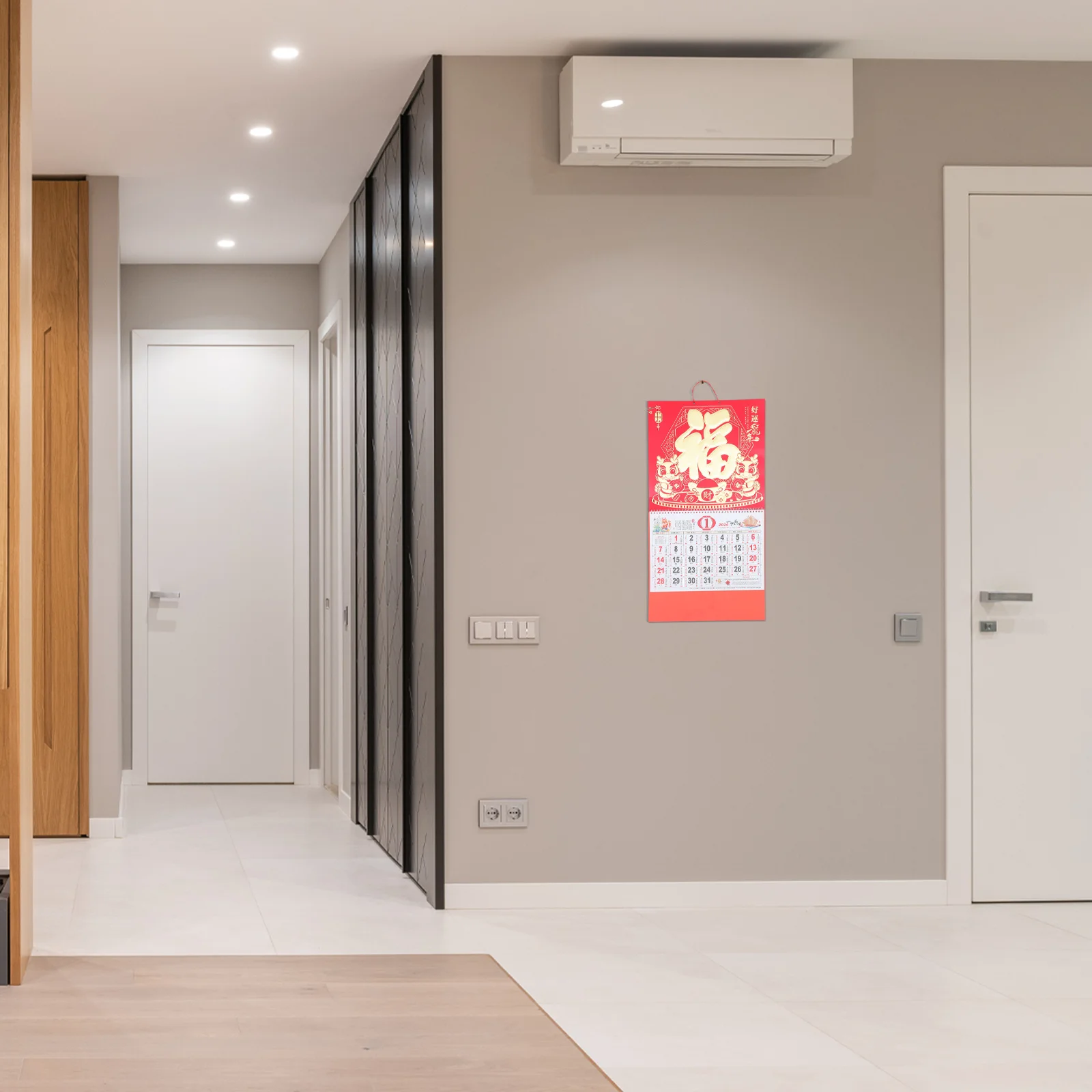 Настенный календарь на 2024 год, год Дракона, традиционный китайский дизайн, четко напечатанный ежемесячный календарь, украшение для домашнего декора и подарков
Настенный календарь на 2024 год, год Дракона, традиционный китайский дизайн, четко напечатанный ежемесячный календарь, украшение для домашнего декора и подарков