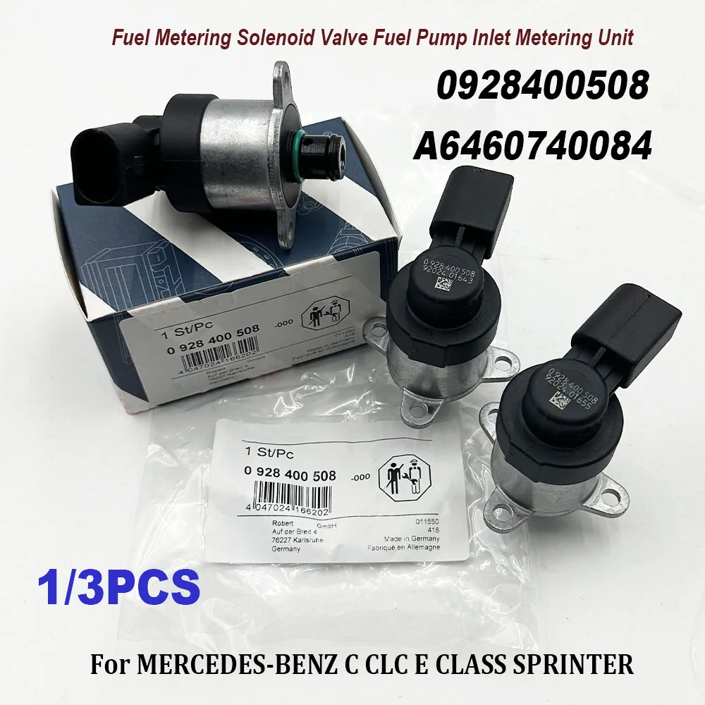 1/3PCS 0928400508 6460740084 A6460740084 Fuel Pump Pressure Regulator Control Valve For M-ERCEDES-BENZ SPRINTER / E-CLASS
1/3PCS 0928400508 6460740084 A6460740084 Fuel Pump Pressure Regulator Control Valve For M-ERCEDES-BENZ SPRINTER / E-CLASS