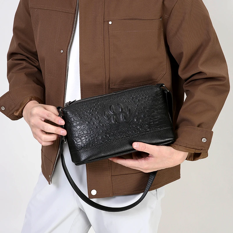 Fashionable men's leather and cowhide new trend shoulder bag crossbody bag handbag crossbody bags sacoche homme 가방
Fashionable men's leather and cowhide new trend shoulder bag crossbody bag handbag crossbody bags sacoche homme 가방