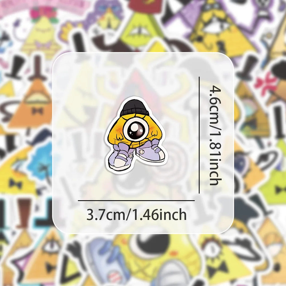 10/30/60PCS Disney cartoon Gravity Falls Stickers Funny Bill Cipher Graffiti Waterproof Decal Kids Toy Gifts for Guitar Bike
10/30/60PCS Disney cartoon Gravity Falls Stickers Funny Bill Cipher Graffiti Waterproof Decal Kids Toy Gifts for Guitar Bike