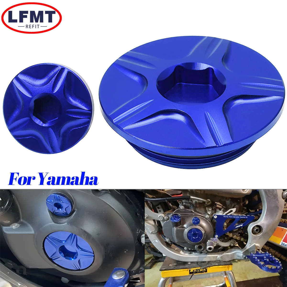 Motocross Engine Timing Plug Cover For Yamaha WR250X WR250R WR426F WR250F WR400F YZ250F YZ450F YZ426F YZ400F TTR 50 XV XT Serow
Motocross Engine Timing Plug Cover For Yamaha WR250X WR250R WR426F WR250F WR400F YZ250F YZ450F YZ426F YZ400F TTR 50 XV XT Serow