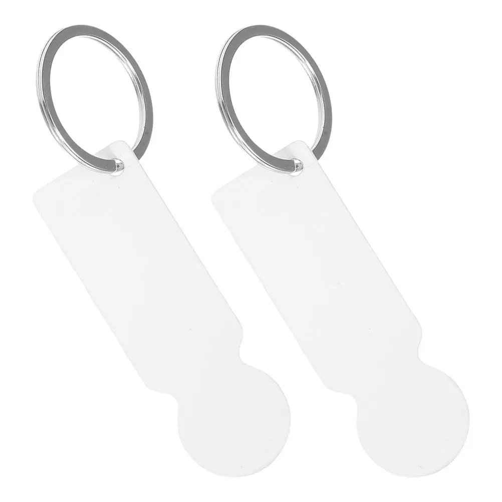 2Pcs Stainless Steel Shopping Cart Token Keychain Safe Reliable Trolley Token Blank Heat Transfer Shopping Trolley Opener
2Pcs Stainless Steel Shopping Cart Token Keychain Safe Reliable Trolley Token Blank Heat Transfer Shopping Trolley Opener