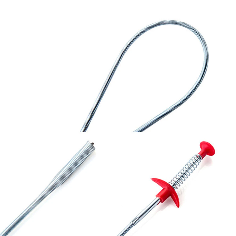 3PCS 60cm Through Sewer Dredging Device Spring Clip Household Cleaning Tool for Home Restaurant Kitchen (Random Color)
3PCS 60cm Through Sewer Dredging Device Spring Clip Household Cleaning Tool for Home Restaurant Kitchen (Random Color)