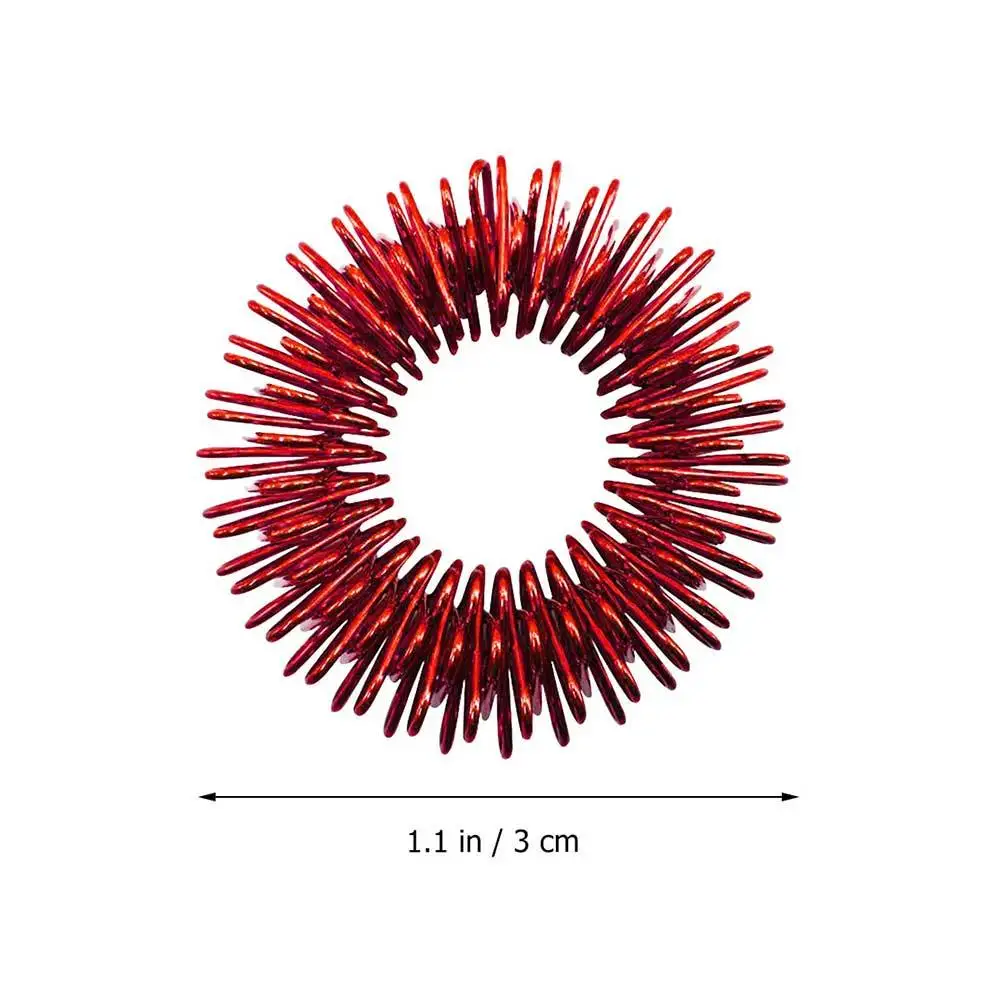 12 Pcs Ring Massage Spring Mini Massager Toy Finger Tool Rings Hand Fidget Reducer 
12 Pcs Ring Massage Spring Mini Massager Toy Finger Tool Rings Hand Fidget Reducer
