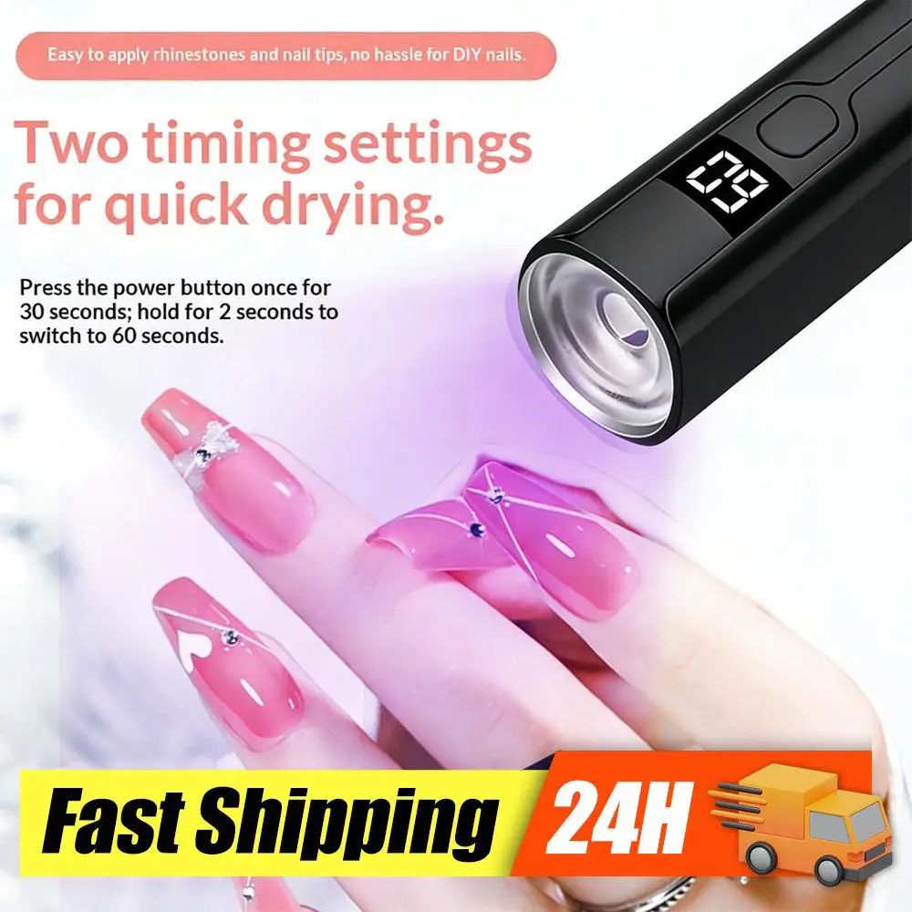 Portable Mini Led Nail Lamp Rechargeable Mini UV Led Lamp for Nails Gel Dry Cordless Resin Curing Handheld UV Light Nails Dryer
Portable Mini Led Nail Lamp Rechargeable Mini UV Led Lamp for Nails Gel Dry Cordless Resin Curing Handheld UV Light Nails Dryer