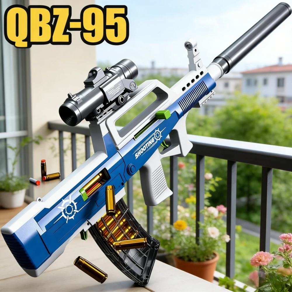 Manual Loading Simulation Soft Bullet Toy Gun Outdoor Games CS Fighting Game Assault Rifle Educational Toy for Adults Boys Gift
Manual Loading Simulation Soft Bullet Toy Gun Outdoor Games CS Fighting Game Assault Rifle Educational Toy for Adults Boys Gift