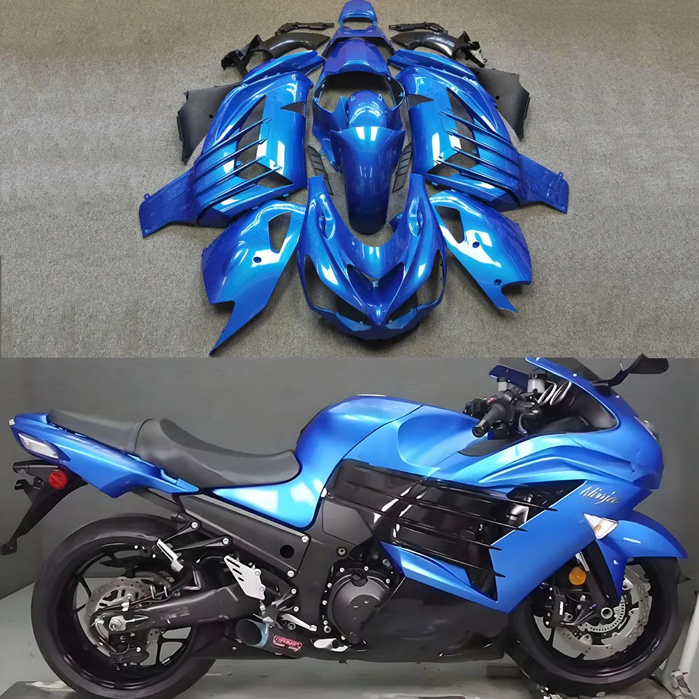 Blue Motorcycle ABS Injection Bodywork Fairing Kit for Kawasaki NINJA ZX-14R 2012 2013
Blue Motorcycle ABS Injection Bodywork Fairing Kit for Kawasaki NINJA ZX-14R 2012 2013