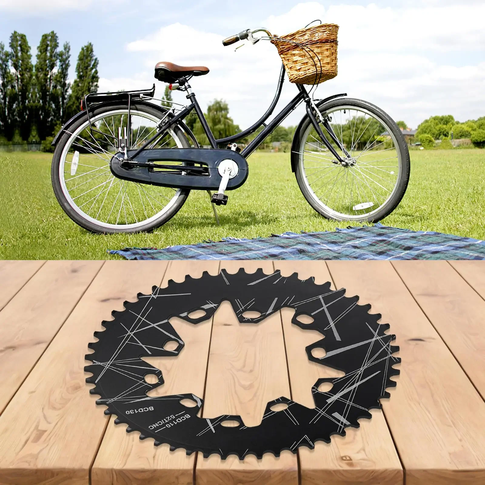 Aluminum Alloy Oval Disc Chainring Ideal Upgrade for Mountain and Road Bikes with Compatibility for Various Speeds
Aluminum Alloy Oval Disc Chainring Ideal Upgrade for Mountain and Road Bikes with Compatibility for Various Speeds