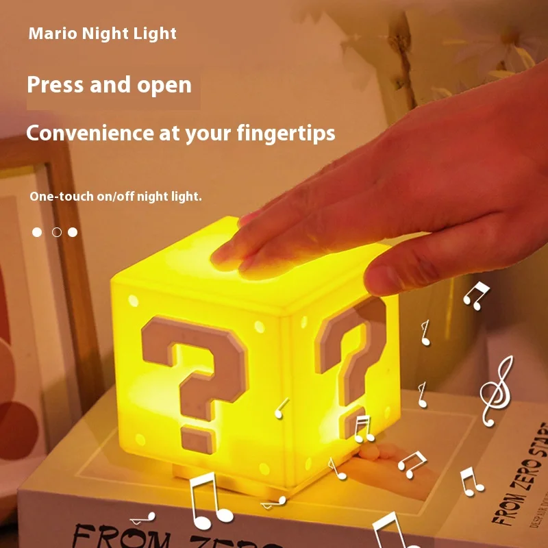 USB Sound-Activated Block Night Light, Retro Game Room Decor, Cool Novelty Gift Idea for Gamers
USB Sound-Activated Block Night Light, Retro Game Room Decor, Cool Novelty Gift Idea for Gamers