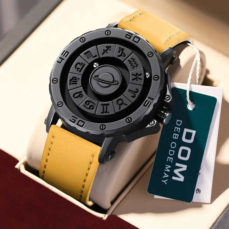 DOM 1733 Magnetic Watch Original Pointer Rotating Magnetic Constellation Dial Waterproof Stainless Steel Mens Watch Reloj Hombre
DOM 1733 Magnetic Watch Original Pointer Rotating Magnetic Constellation Dial Waterproof Stainless Steel Mens Watch Reloj Hombre