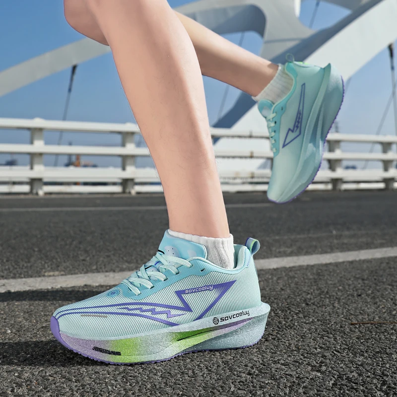 Кроссовки для бега 26Running с карбоновой пластиной, специальные для марафона, мужские спортивные дышащие легкие кроссовки, женские удобные атлетические нескользящие кроссовки
Кроссовки для бега 26Running с карбоновой пластиной, специальные для марафона, мужские спортивные дышащие легкие кроссовки, женские удобные атлетические нескользящие кроссовки