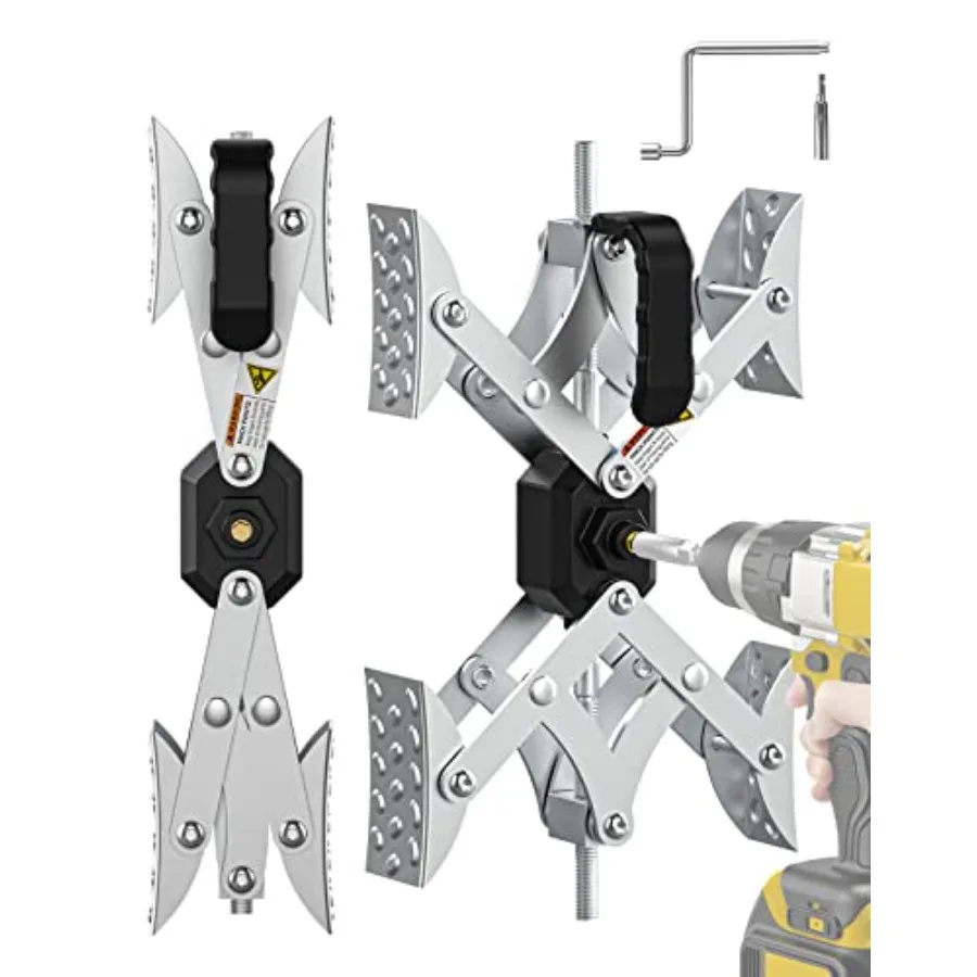Heavy Duty X-Shaped RV Wheel Chocks for Trailers Trucks, Steel with Anti-Rust Coating, Black, Fits Tires 3 to 11, Drill Adjusta
Heavy Duty X-Shaped RV Wheel Chocks for Trailers Trucks, Steel with Anti-Rust Coating, Black, Fits Tires 3 to 11, Drill Adjusta