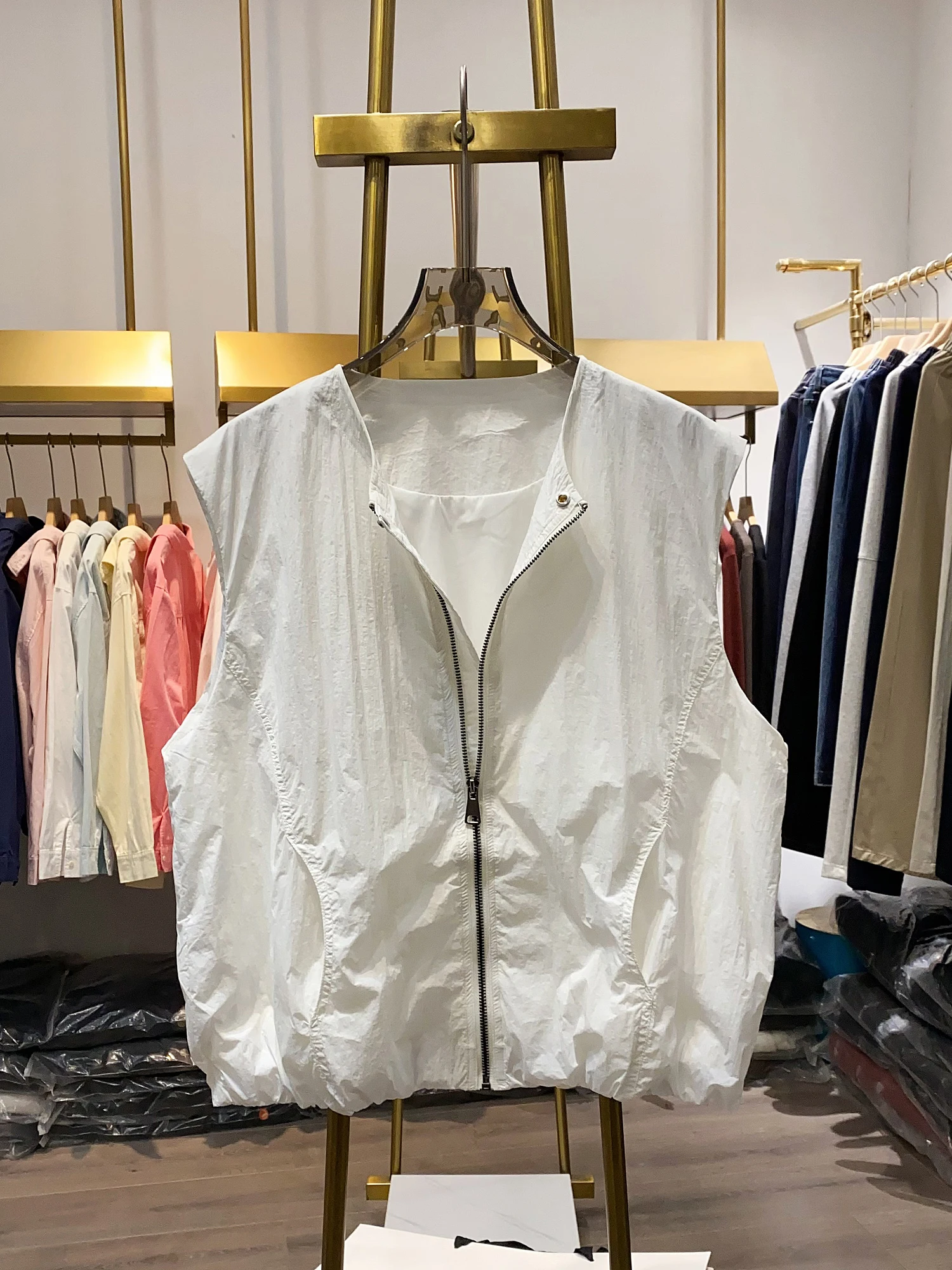 Faionable Korean Sle Casual round Ne Svel Vest Women's Outerwear New Arrival Autumn 2025 Commute Wind Other 00%
Faionable Korean Sle Casual round Ne Svel Vest Women's Outerwear New Arrival Autumn 2025 Commute Wind Other 00%