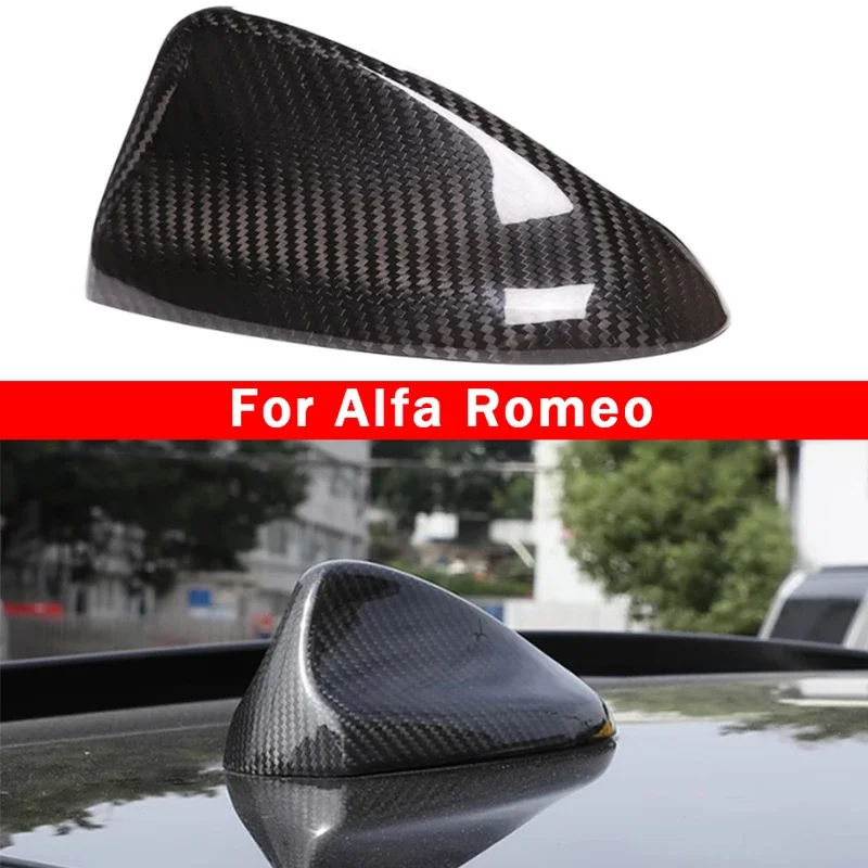 For Alfa Romeo Giulia Stelvio Carbon fiber antenna cover shark fin signal cover decorative cover Roof cover Upgrade body kit
For Alfa Romeo Giulia Stelvio Carbon fiber antenna cover shark fin signal cover decorative cover Roof cover Upgrade body kit