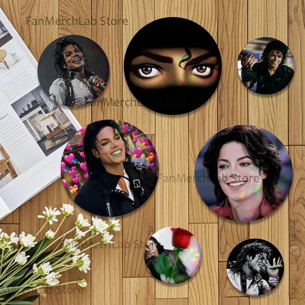 M-Michael Singer J-Jackson Dangerous Badges Button Round Creative Pin Brooch Badge Bag Decor Fans Collect Friends Gifts
M-Michael Singer J-Jackson Dangerous Badges Button Round Creative Pin Brooch Badge Bag Decor Fans Collect Friends Gifts