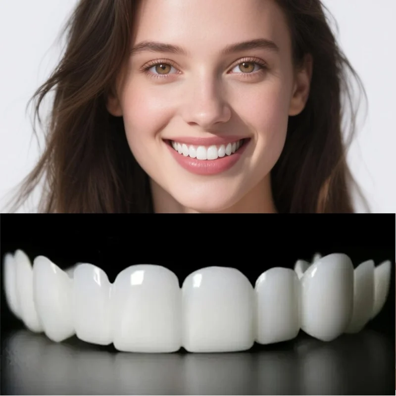 newInstant Smile Teeth Veneers Temporary False Dentures Whitening Comfort Fit Braces CK848-fro
newInstant Smile Teeth Veneers Temporary False Dentures Whitening Comfort Fit Braces CK848-fro