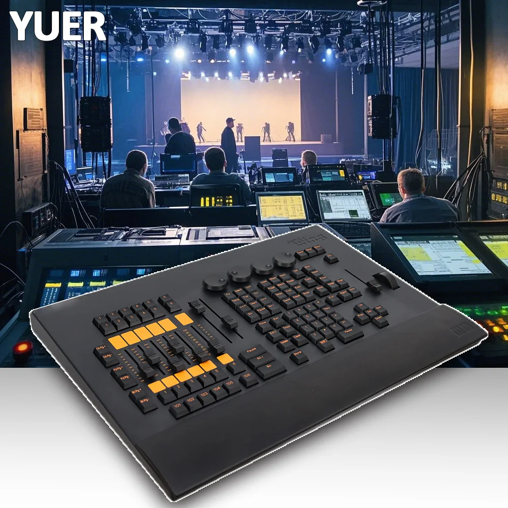YUER Lighting Controller DMX512 Console Professional Command Wing 2 Party Dj Disco For Lights Controller Beam Effect Equipment
YUER Lighting Controller DMX512 Console Professional Command Wing 2 Party Dj Disco For Lights Controller Beam Effect Equipment