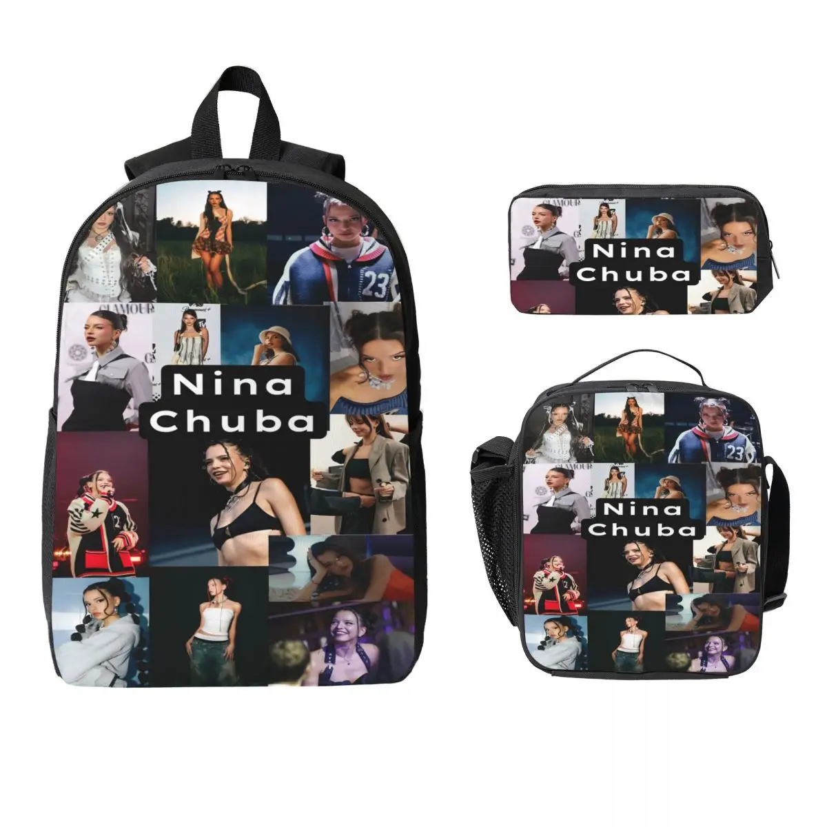 3 шт., набор тематических рюкзаков Nina Chuba Singer для детей, пеналы, наборы сумок для книг с ланч-бокс для школьников, рюкзак
3 шт., набор тематических рюкзаков Nina Chuba Singer для детей, пеналы, наборы сумок для книг с ланч-бокс для школьников, рюкзак