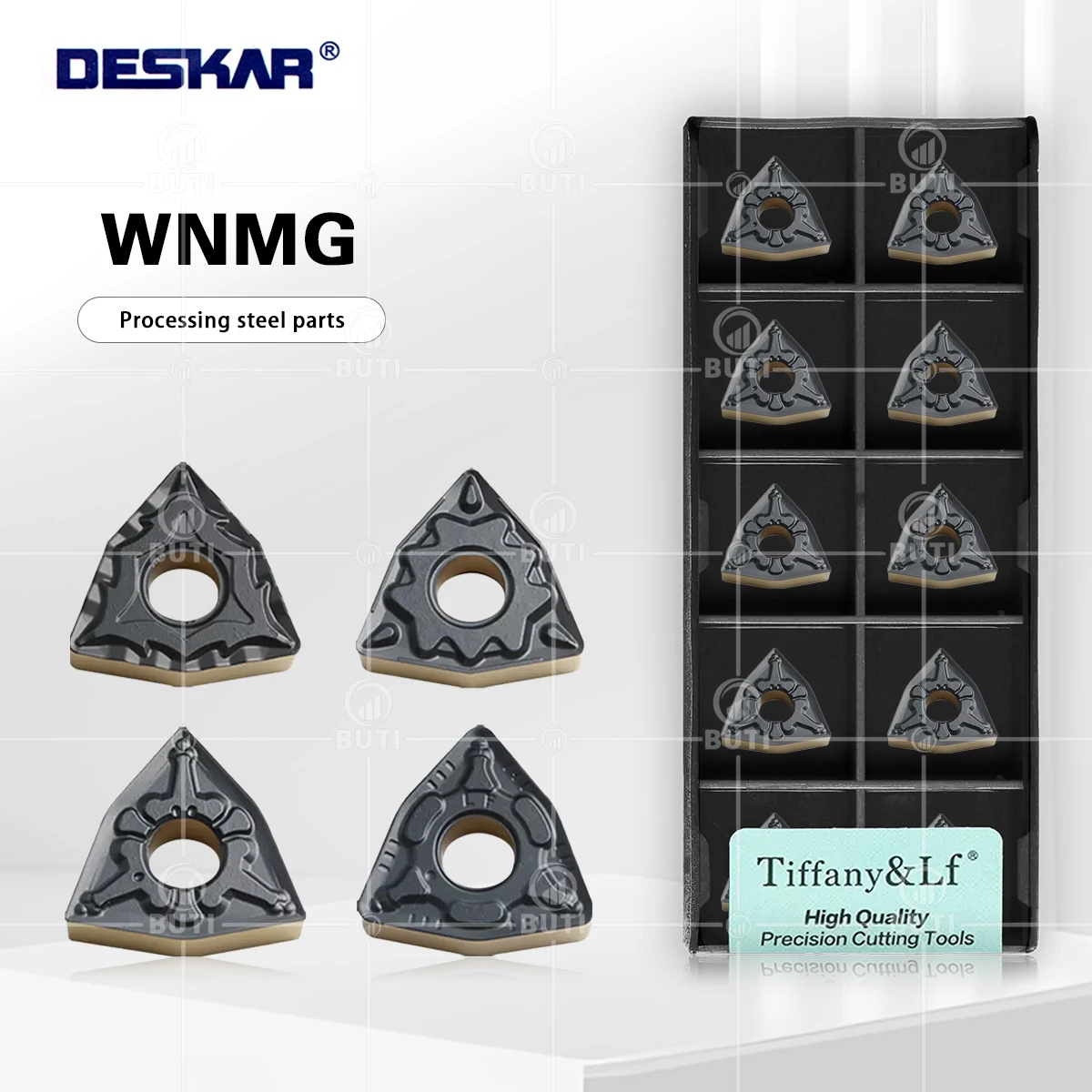 Numerical Control WNMG080408 080404 080412TM CM CQ HQ TF9218 Hard Alloy Turning Blade Two-Tone Cutting Tool DESKAR 100% Original
Numerical Control WNMG080408 080404 080412TM CM CQ HQ TF9218 Hard Alloy Turning Blade Two-Tone Cutting Tool DESKAR 100% Original