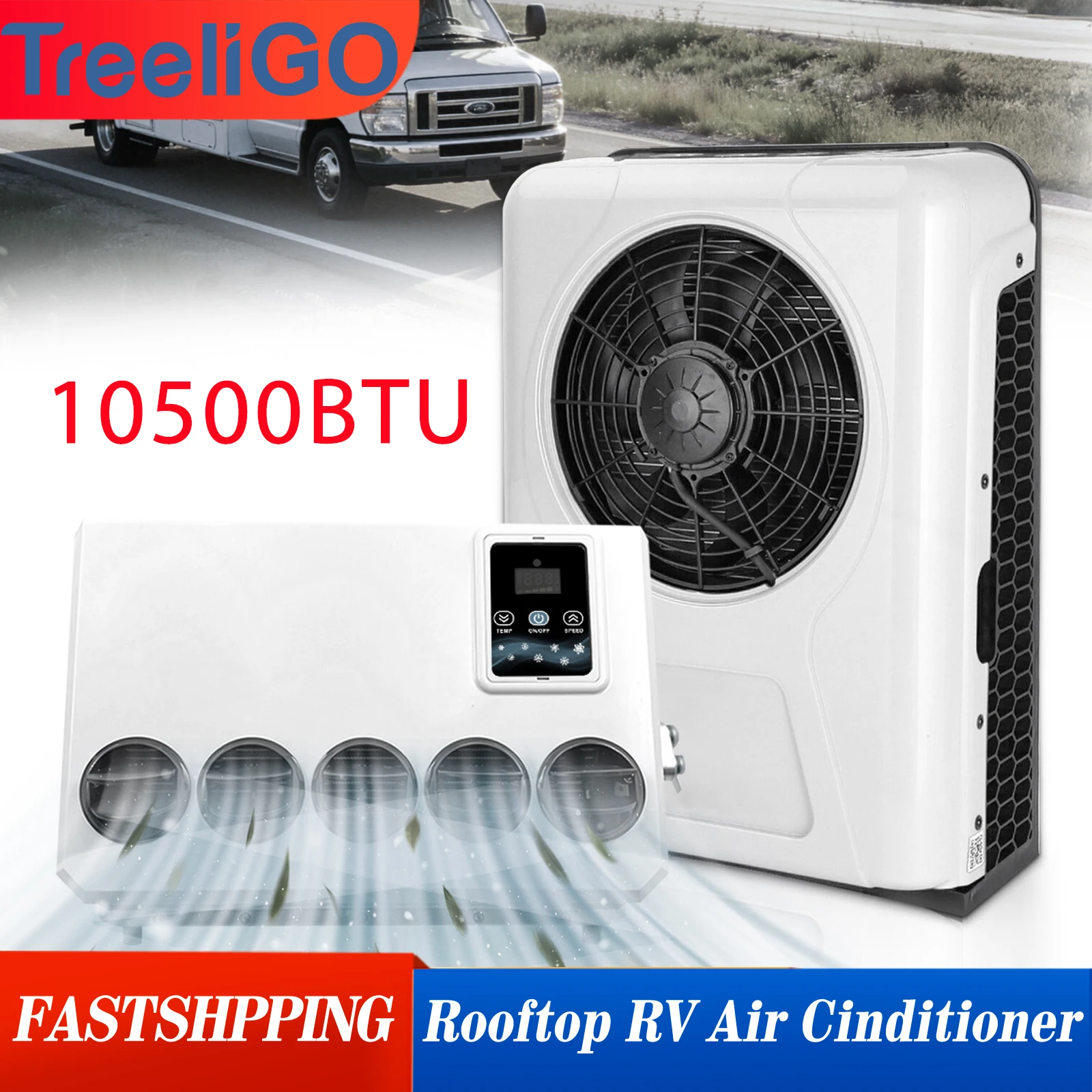 Treeligo Cooling Electric Car Split Air Conditioner 12V Parking Air Conditioning 24V For RV Truck Tractor Camper Van Motorhome
Treeligo Cooling Electric Car Split Air Conditioner 12V Parking Air Conditioning 24V For RV Truck Tractor Camper Van Motorhome