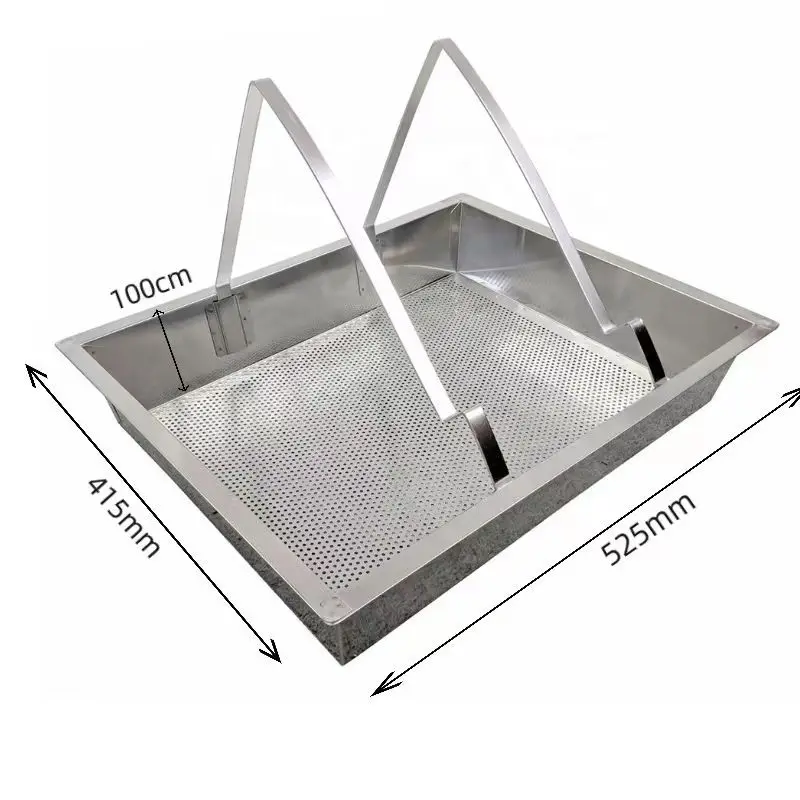 New stainless steel honey cutting plate filter screen mirror shelving nest foundation groove spleen filter honey leakage plate
New stainless steel honey cutting plate filter screen mirror shelving nest foundation groove spleen filter honey leakage plate
