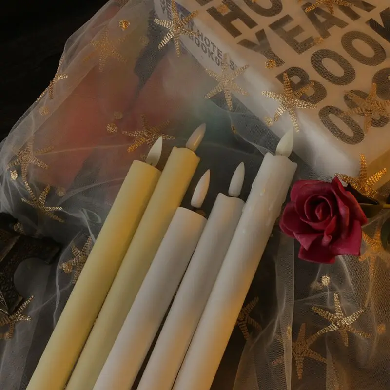 20pcs 10" Led Taper Light Flameless Stick candle Battery operated Candlestick Home Wedding Xmas Bar Party Table Decoration-H25CM
20pcs 10" Led Taper Light Flameless Stick candle Battery operated Candlestick Home Wedding Xmas Bar Party Table Decoration-H25CM