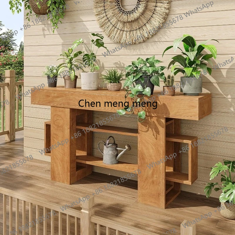 Retro homestay desk table end view platform light luxury entrance platform
Retro homestay desk table end view platform light luxury entrance platform