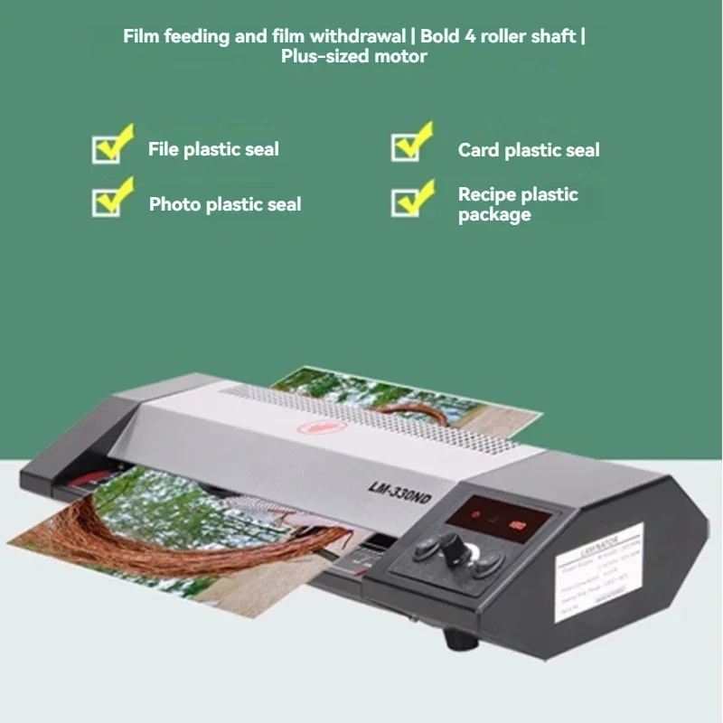 Электрическая машина для запечатывания пластика, 220 В, машина для запечатывания фотографий, машина для ламинирования фотографий формата А4, домашний офис, реклама
Электрическая машина для запечатывания пластика, 220 В, машина для запечатывания фотографий, машина для ламинирования фотографий формата А4, домашний офис, реклама