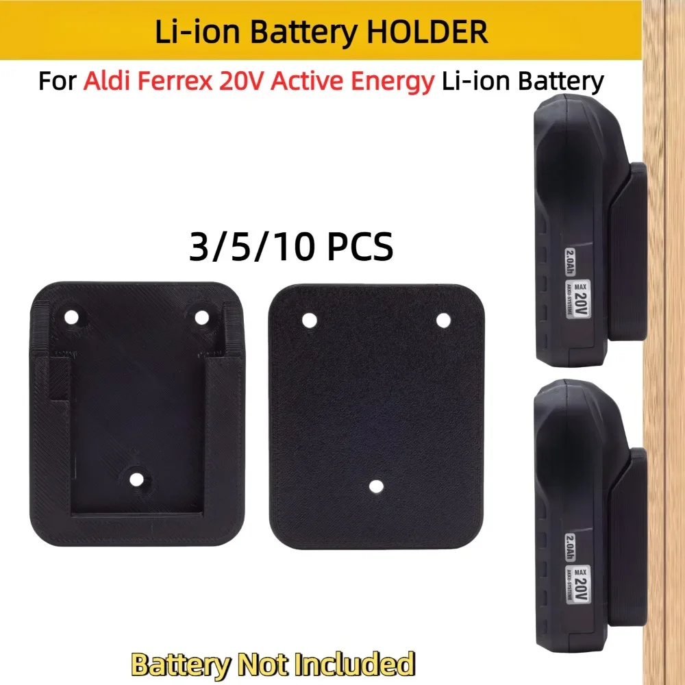 3/5/10 шт. органайзер для литий-ионных аккумуляторов, настенная стойка для Aldi Ferrex 20 В, держатель для литий-ионной стойки (батарея в комплект не входит)
3/5/10 шт. органайзер для литий-ионных аккумуляторов, настенная стойка для Aldi Ferrex 20 В, держатель для литий-ионной стойки (батарея в комплект не входит)