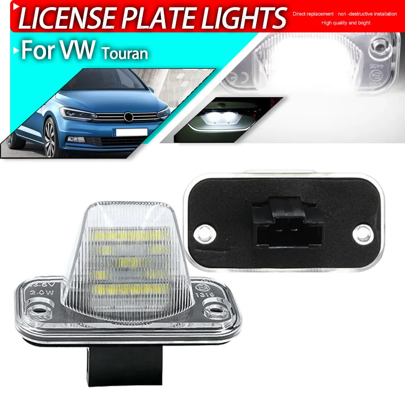 2pcs LED Number License Plate Lights Lamp White For VW Campmob (TYP2/TRANSP /LT)CAMP Caddy Jetta/Syncro Touran Transporter 2003+
2pcs LED Number License Plate Lights Lamp White For VW Campmob (TYP2/TRANSP /LT)CAMP Caddy Jetta/Syncro Touran Transporter 2003+