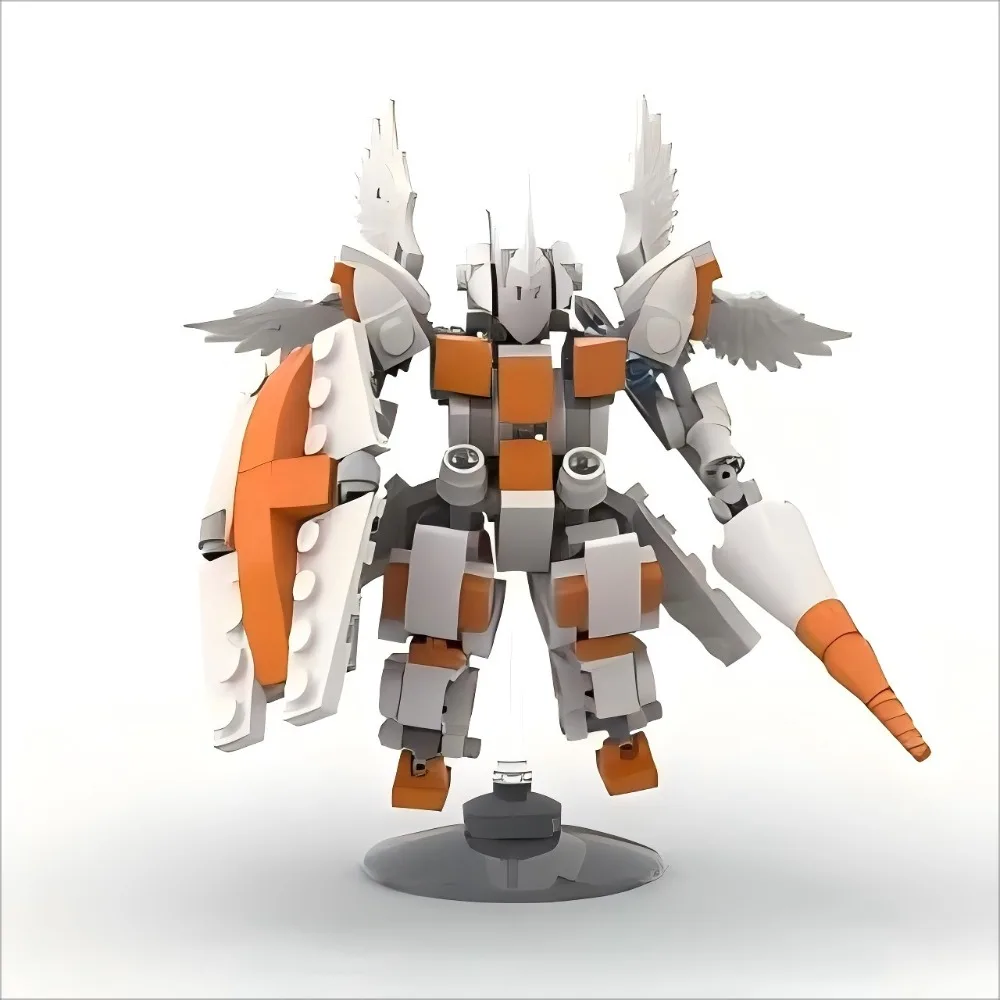 MOC Mecha Golden Team Building Blocks Assembly Model Creative Robot Bricks Toys Suitable for Family and Friends Holiday Gifts
MOC Mecha Golden Team Building Blocks Assembly Model Creative Robot Bricks Toys Suitable for Family and Friends Holiday Gifts